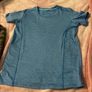 blue t-shirt